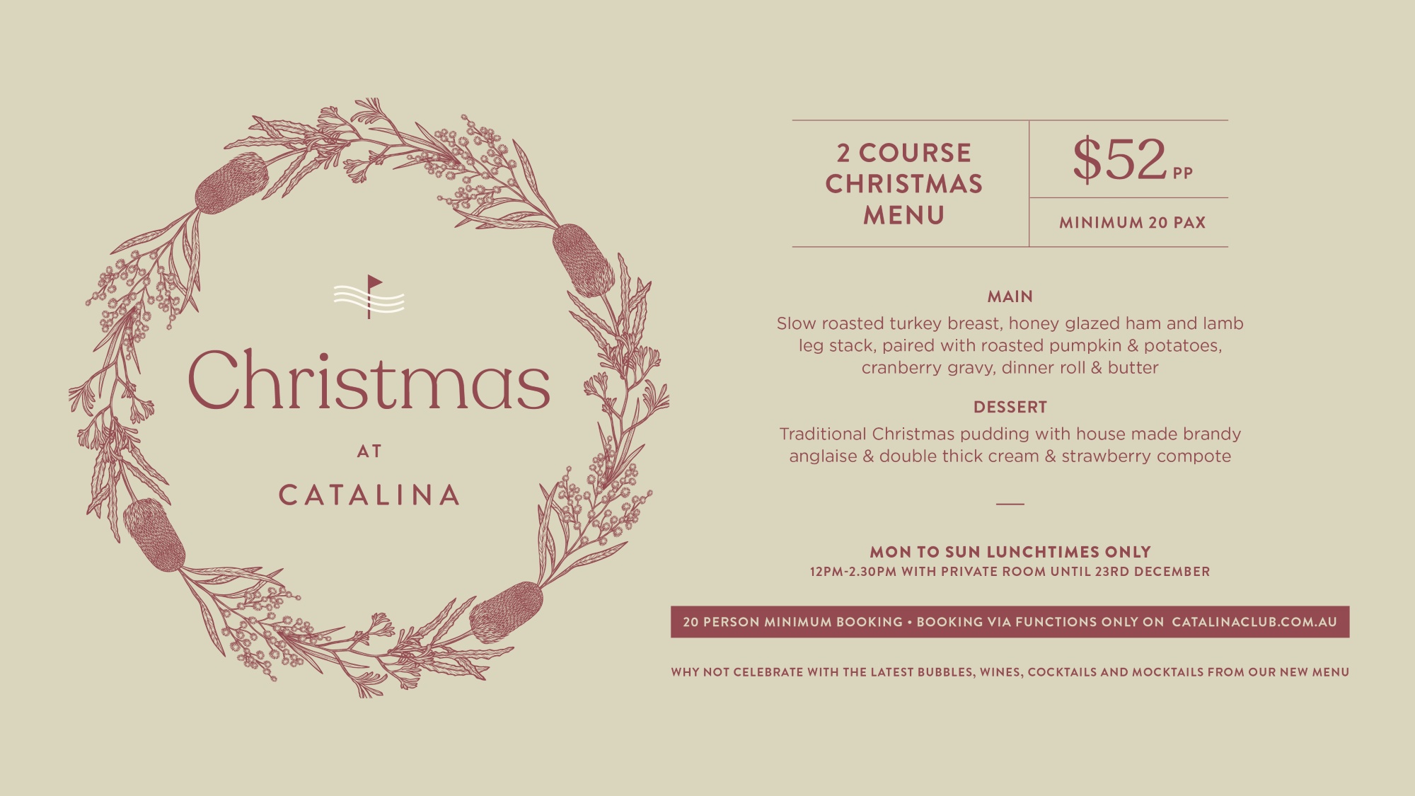 Christmas Lunch At Catalina