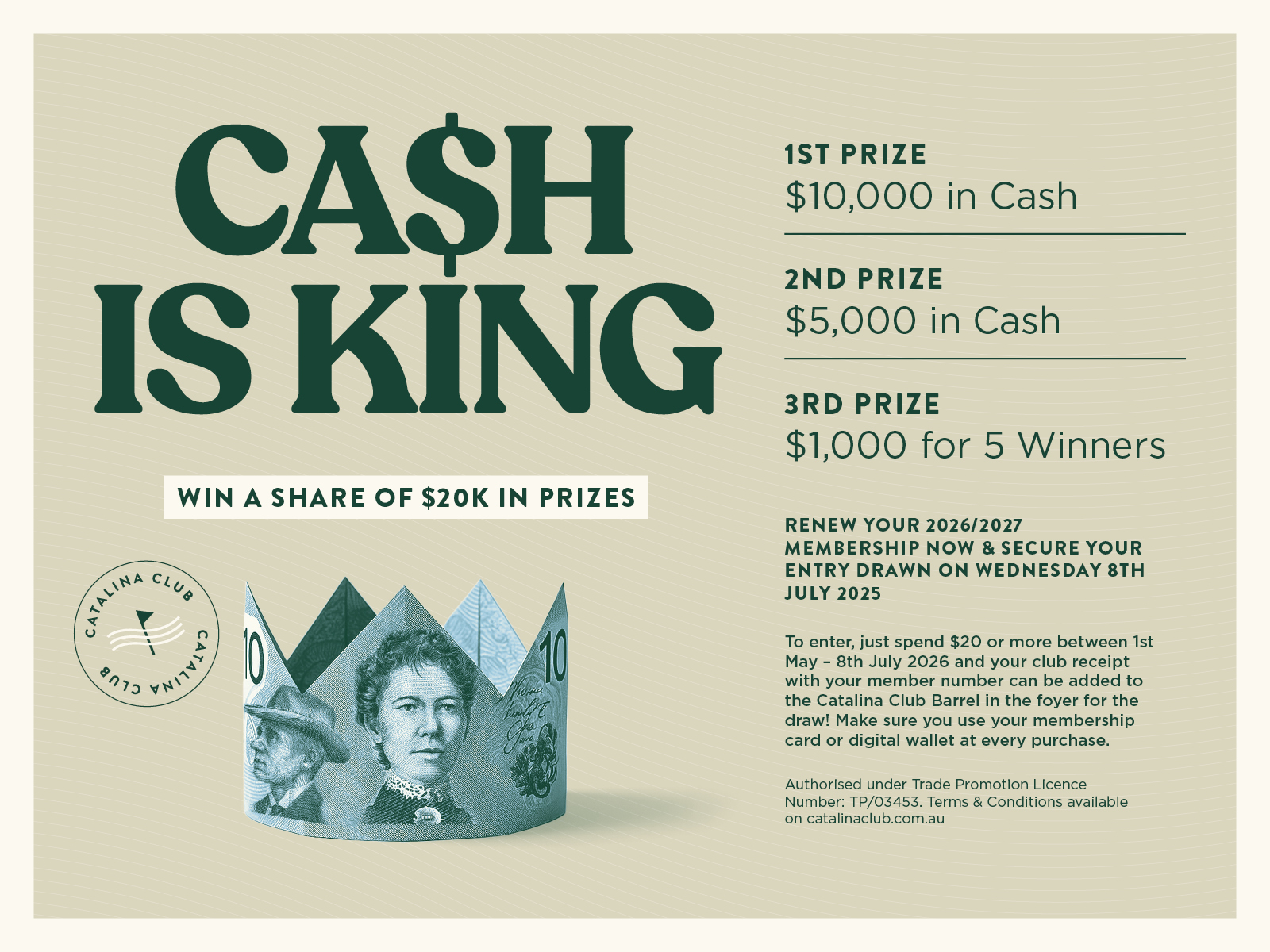 Your Chance to Win a Share of $20,000