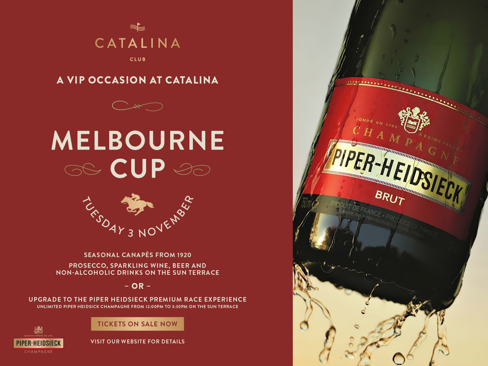 MELBOURNE CUP AT CATALINA CLUB