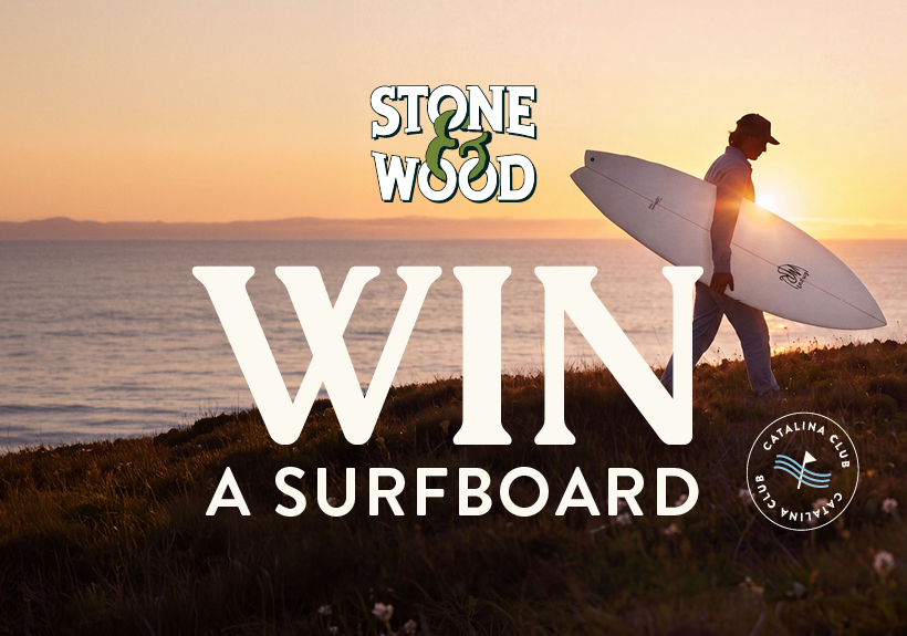 WIN A SURFBOARD WITH STONE & WOOD